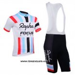 2013 Maillot Ciclismo Rapha Blanc Manches Courtes et Cuissard