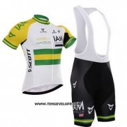 2015 Maillot Ciclismo IAM Champion L'autriche Manches Courtes et Cuissard