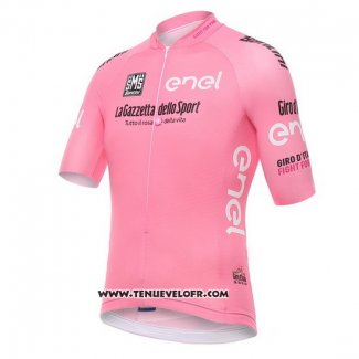 2016 Maillot Ciclismo Giro D'italie Fuchsia Manches Courtes et Cuissard