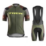 2016 Maillot Ciclismo Trek Bontrager Vede Militare Manches Courtes et Cuissard