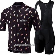 2018 Maillot Ciclismo Morvelo Noir Manches Courtes et Cuissard