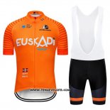 2019 Maillot Ciclismo Euskadi Orange Manches Courtes et Cuissard