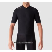 2019 Maillot Ciclismo La Passione Noir Blanc Manches Courtes et Cuissard