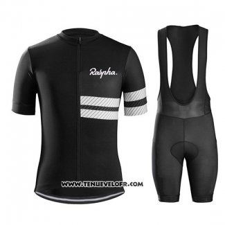 2019 Maillot Ciclismo Rapha Noir Manches Courtes et Cuissard