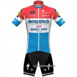 2020 Maillot Ciclismo Deceuninck Quick Step Champion Pays Bas Manches Courtes et Cuissard