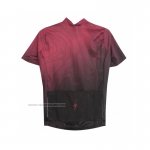 2021 Maillot Cyclisme Femme Specialized Rouge Noir Manches Courtes et Cuissard