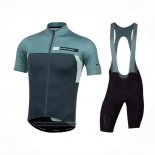 2021 Maillot Cyclisme Pearl Izumi Fonce Vert Manches Courtes et Cuissard