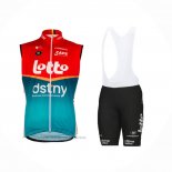 2024 Gilet Coupe-vent Lotto Dstny Rouge Bleu Et Cuissard