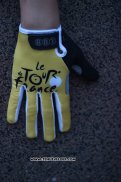 Tour DE France Gants Doigts Longs Ciclismo Jaune et Noir