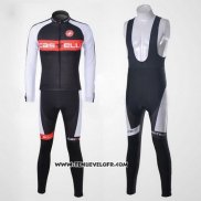 2011 Maillot Ciclismo Castelli Noir Manches Longues et Cuissard