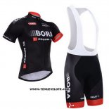 2015 Maillot Ciclismo Bora Noir Manches Courtes et Cuissard