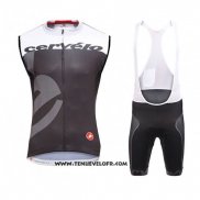 2016 Gilet Coupe-vent Castelli Noir et Blanc