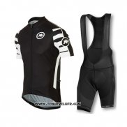 2016 Maillot Ciclismo Assos Profond Noir Manches Courtes et Cuissard