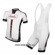 2016 Maillot Ciclismo Bobteam Blanc Manches Courtes et Cuissard