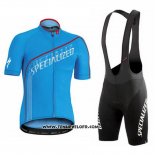 2016 Maillot Ciclismo Specialized Azur Manches Courtes et Cuissard