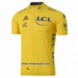 2016 Maillot Ciclismo Tour DE France Jaune Manches Courtes et Cuissard