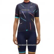 2017 Maillot Ciclismo Femme MAAP X Ella Noir Manches Courtes et Cuissard