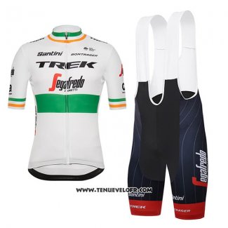 2018 Maillot Ciclismo Trek Segafredo Champion Irlande Manches Courtes et Cuissard