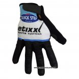 2020 Etixx Quick Step Gants Doigts Longs Noir Blanc