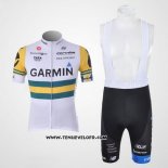 2011 Maillot Ciclismo Garmin Champion Australie Manches Courtes et Cuissard