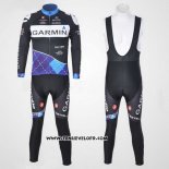 2011 Maillot Ciclismo Garmin Champion Nouvelle Zelande Manches Longues et Cuissard