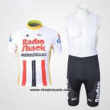 2011 Maillot Ciclismo Radioshack Champion Etats Unis Manches Courtes et Cuissard