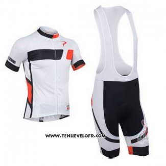 2013 Maillot Ciclismo Pinarello Noir et Blanc Manches Courtes et Cuissard