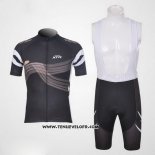 2012 Maillot Ciclismo Shimano Noir et Orange Manches Courtes et Cuissard