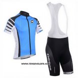 2013 Maillot Ciclismo Assos Azur et Noir Manches Courtes et Cuissard