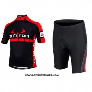 2015 Maillot Ciclismo Bobteam Noir Manches Courtes et Cuissard