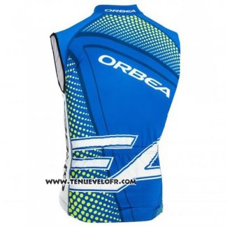 2016 Gilet Coupe-vent Orbea Bleu