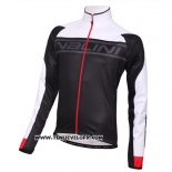 2016 Maillot Ciclismo Nalini Blanc et Noir Manches Longues et Cuissard