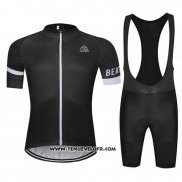 2019 Maillot Ciclismo Chomir Noir Manches Courtes et Cuissard