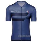 2020 Maillot Ciclismo Tour DE France Fonce Bleu Manches Courtes et Cuissard