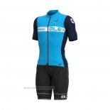 2021 Maillot Cyclisme ALE Bleu Manches Courtes et Cuissard(6)