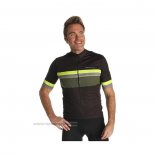 2021 Maillot Cyclisme Northwave Jaune Manches Courtes et Cuissard