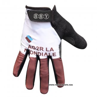 2014 Ag2r Gants Doigts Longs Ciclismo