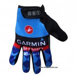 2014 Garmin Gants Doigts Longs Ciclismo