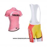 2014 Maillot Ciclismo Fox Cyclingbox Fuchsia Manches Courtes et Cuissard