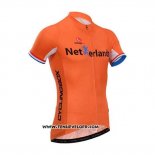2014 Maillot Ciclismo Fox Cyclingbox Orange Manches Courtes et Cuissard