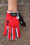 2014 Specialized Gants Doigts Longs Ciclismo Rouge