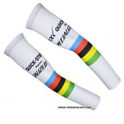 2015 Etixx Quick Step Manchettes Ciclismo Blanc