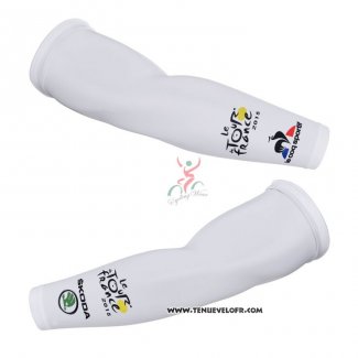 2015 Tour DE France Manchettes Ciclismo Blanc