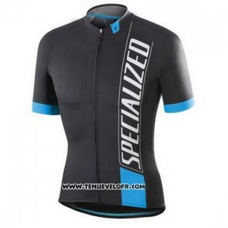 2016 Maillot Ciclismo Specialized Profond Noir Manches Courtes et Cuissard