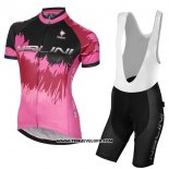 2017 Maillot Ciclismo Femme Nalini Sfiziosa Rouge Manches Courtes et Cuissard