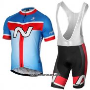 2017 Maillot Ciclismo Nalini Navision Azur Manches Courtes et Cuissard