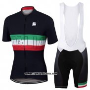 2017 Maillot Ciclismo Sportful Noir Manches Courtes et Cuissard