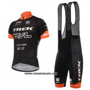 2017 Maillot Ciclismo Trek Noir Manches Courtes et Cuissard