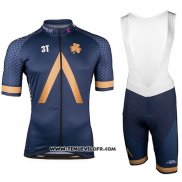 2018 Maillot Ciclismo Aqua Bleue Sport Manches Courtes et Cuissard