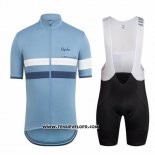 2018 Maillot Ciclismo Ralph Bleu et Bleu Profond Manches Courtes et Cuissard